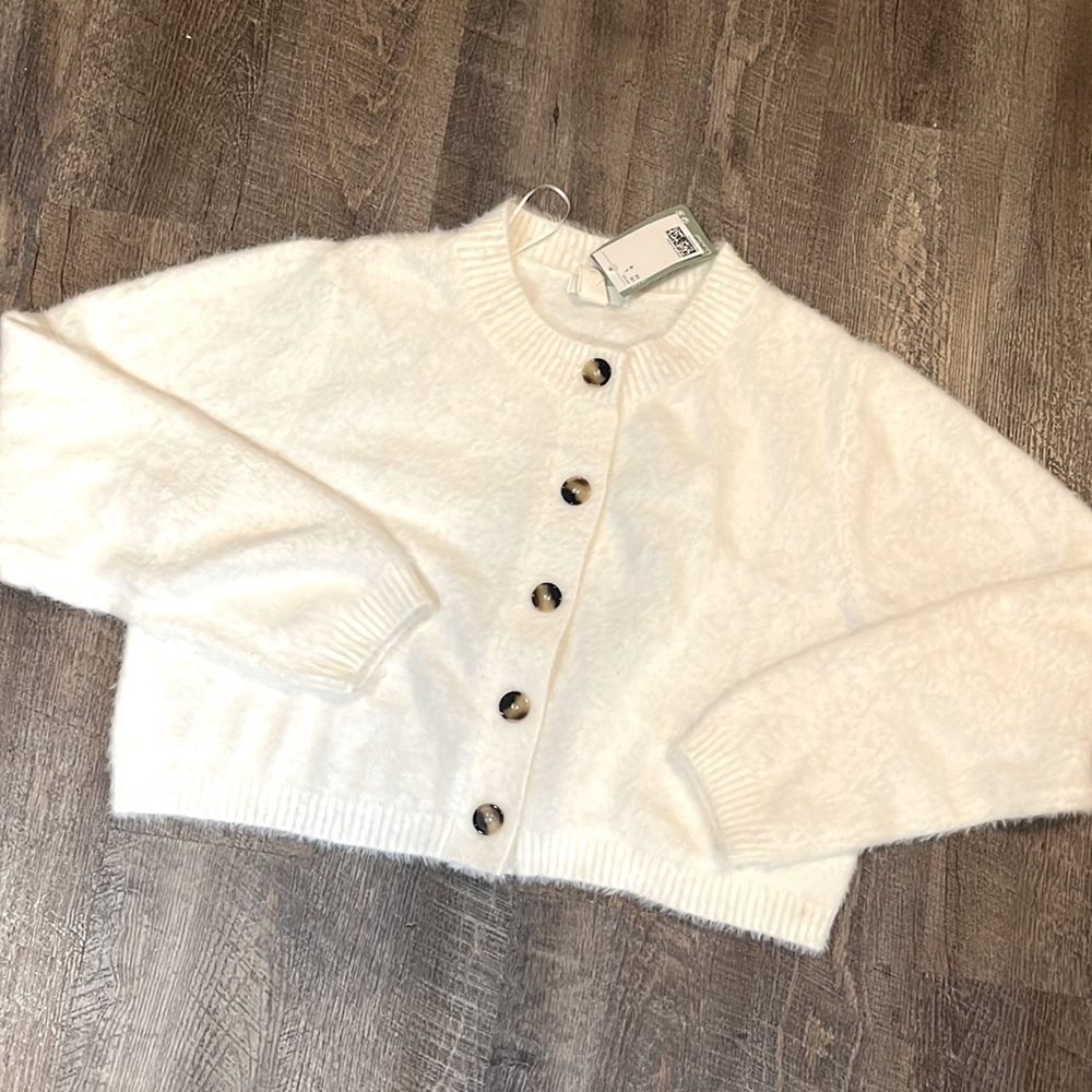 H&M Fuzzy Cardigan